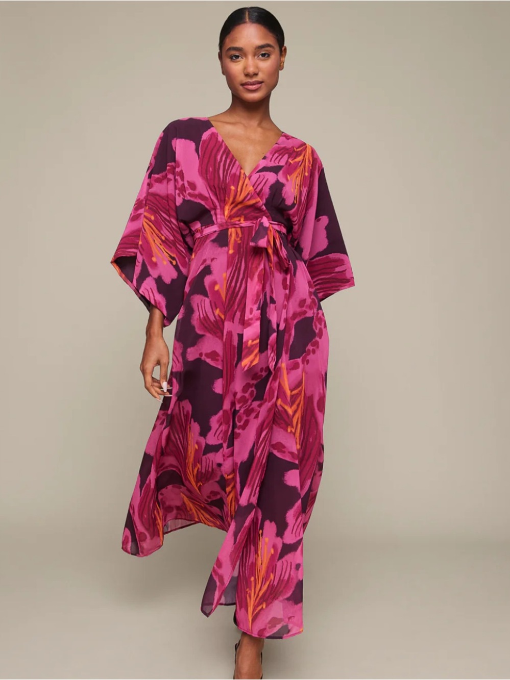 Mixed Maxi Dress in Aki - Picture 3 of 10